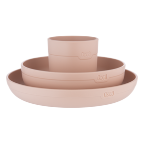 LOVI Tableware Set with Cup Nude