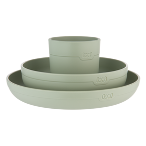 LOVI Tableware Set with Cup Pistachio​