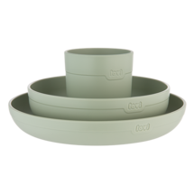 LOVI Tableware Set with Cup Pistachio​