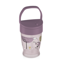LOVI Becher mit Strohhalm JUNIOR 250ml Lovely Girl