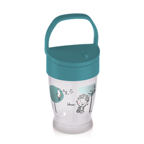 LOVI Becher mit Strohhalm JUNIOR 250ml Lovely Boy