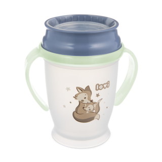 LOVI 360° Cup 250 ml Night&Day Fox