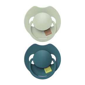 LOVI Prime Silikon Dynamischer Schnuller 6-18m 2 Stück Pistazie/Grün