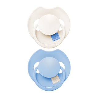 LOVI Prime Tutti Frutti Dynamic Soother 0-6m 2 pcs Frost/Glacier Cream