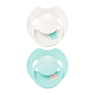 LOVI Prime Tutti Frutti Dynamic Soother 0-6m 2 pcs Lagoon/Mint Cream