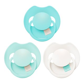 LOVI Prime Tutti Frutti Dynamic Soother 6-18m 3 pcs Aqua Green