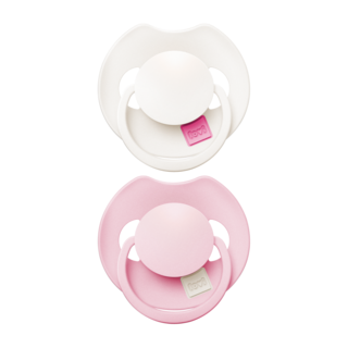 LOVI Prime Tutti Frutti Dynamic Soother 0-6m 2 pcs Rose/Rose Cream