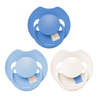 LOVI Prime Tutti Frutti Dynamic Soother 6-18m 3 pcs Ultramarine Blue