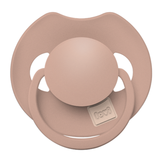 LOVI Prime Silicone Dynamic Soother 0-6m 1 pc Blush