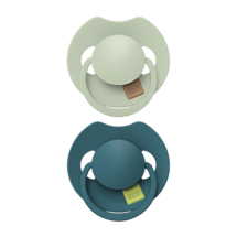 LOVI Prime Silikon Dynamischer Schnuller 6-18m 2 Stück Pistazie/Grün