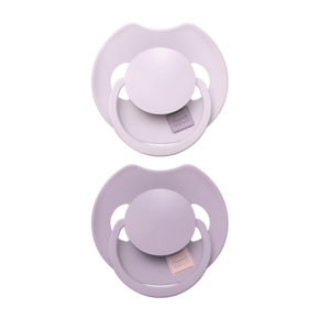 LOVI Prime Silicone Dynamic Soother 6-18m 2 peças Lilás/Violeta