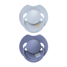 LOVI Prime Silikon Dynamischer Schnuller 18+m 2 Stück Baby Blau/Blue