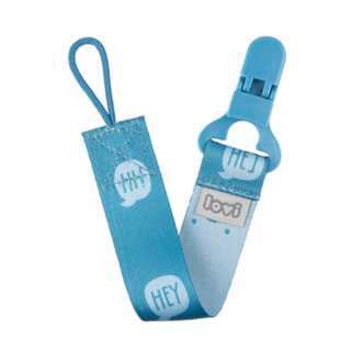 LOVI Schnuller Clip mit Schleife Hey