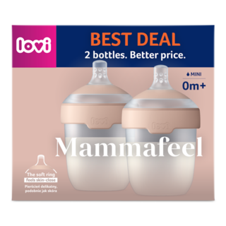 LOVI Two-Pack Mammafeel Bottle 150 ml