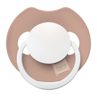 LOVI Prime Silicone Dynamic Soother 0-6m 1 pc Blush Glow​